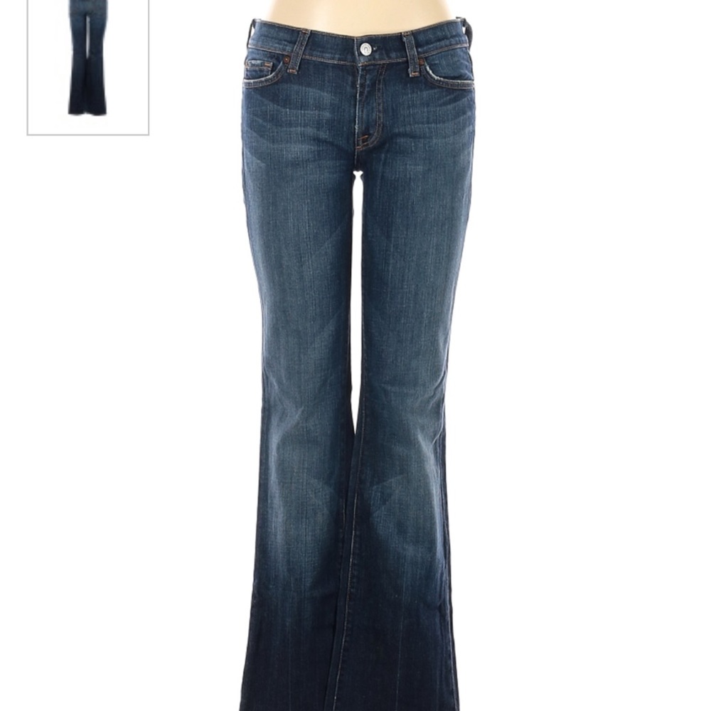 7 For All Mankind Bellbottoms Size 28